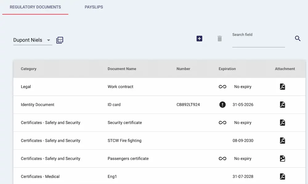 Scyllastar regulatory documents