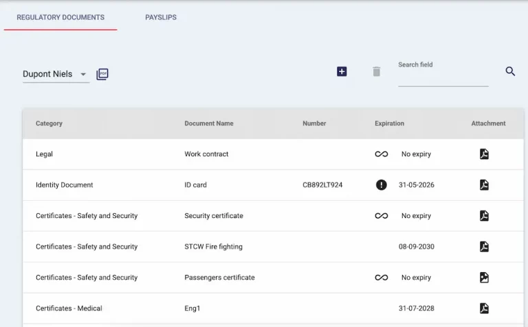 Scyllastar regulatory documents